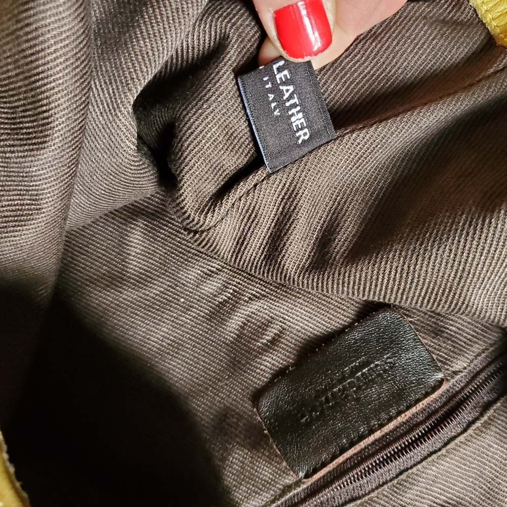 Sundance Leather Hobo Bag. Made in Italy. - Picture 13 of 15